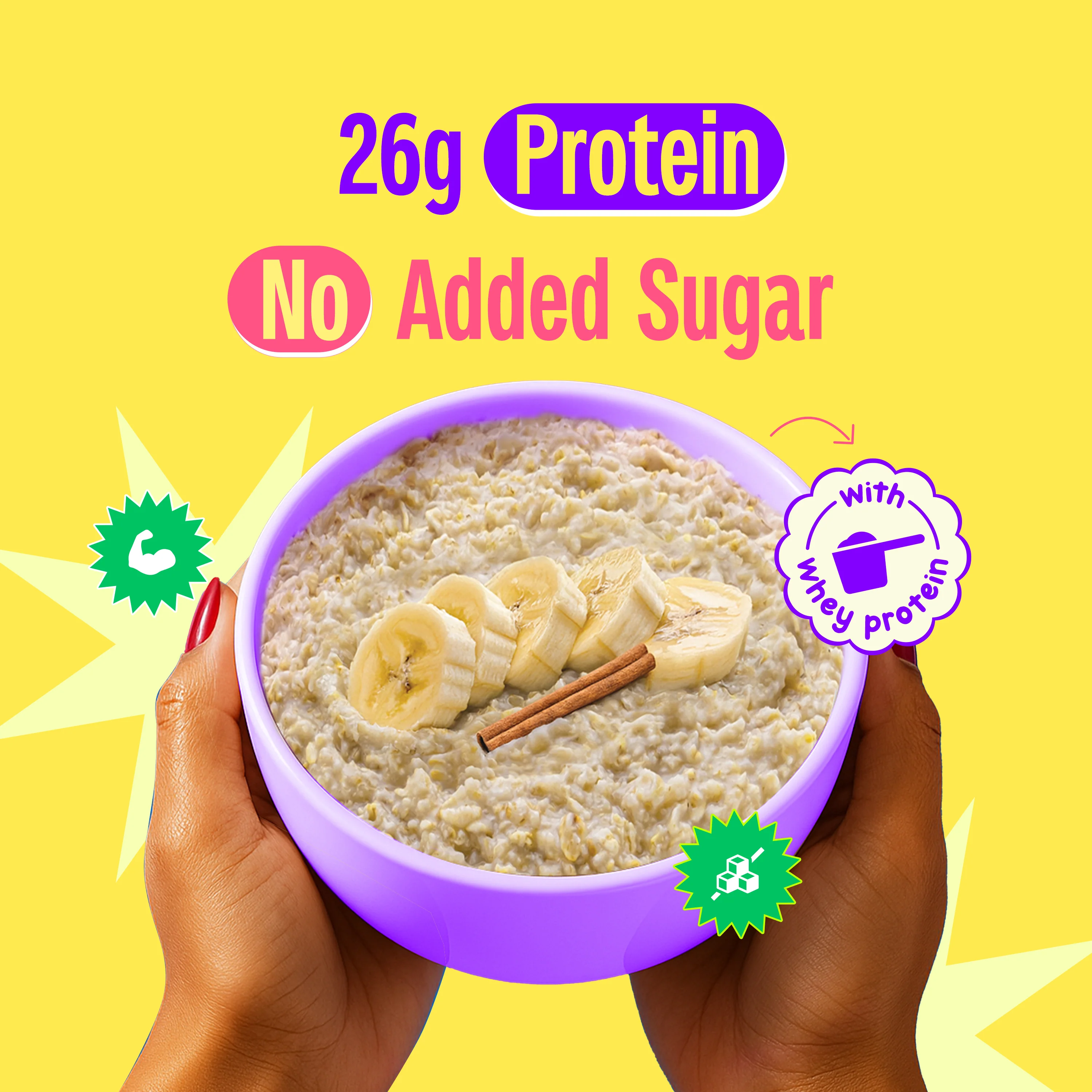 26g High Protein Oats Banana Crème - Image 4