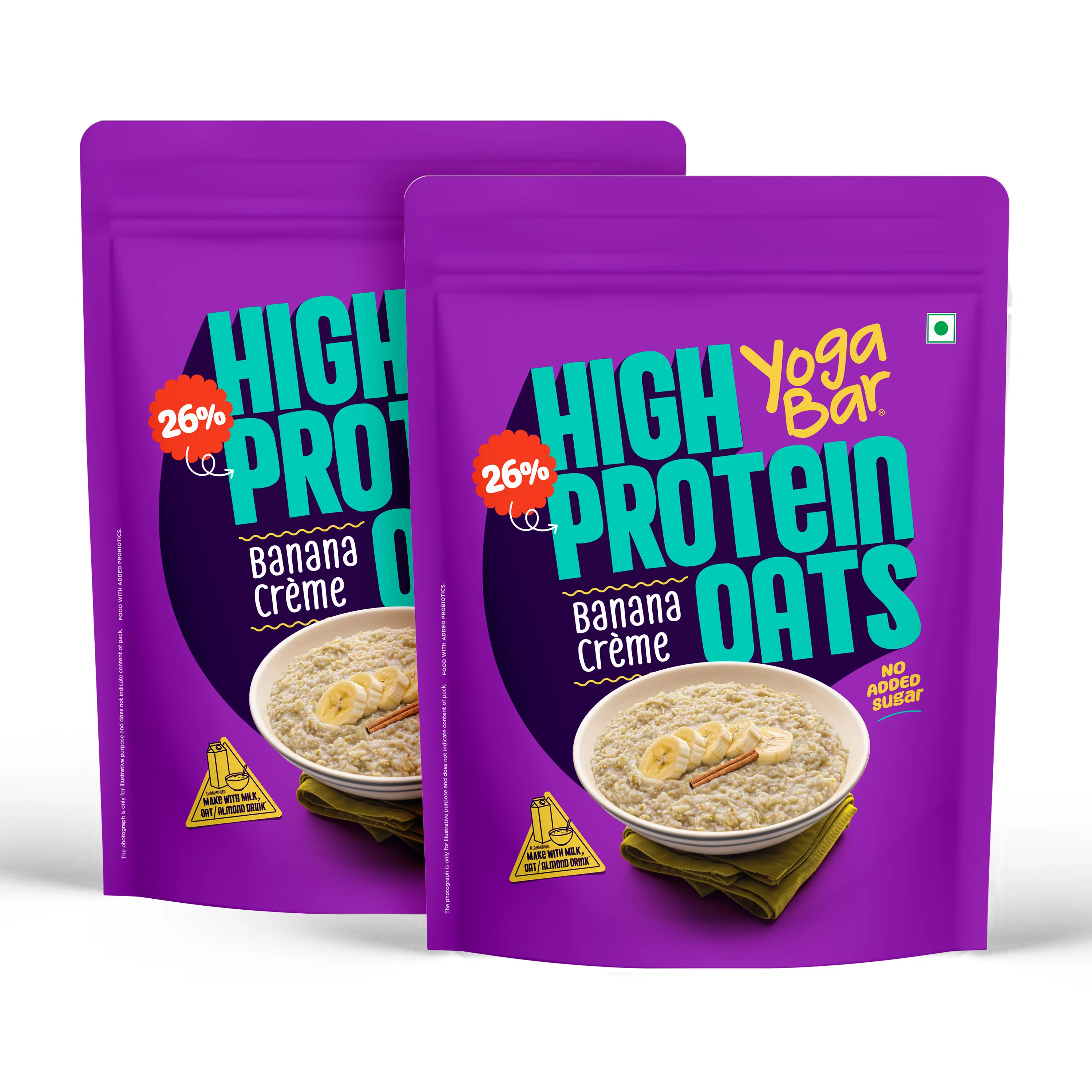 26g High Protein Oats Banana Crème - Image 8