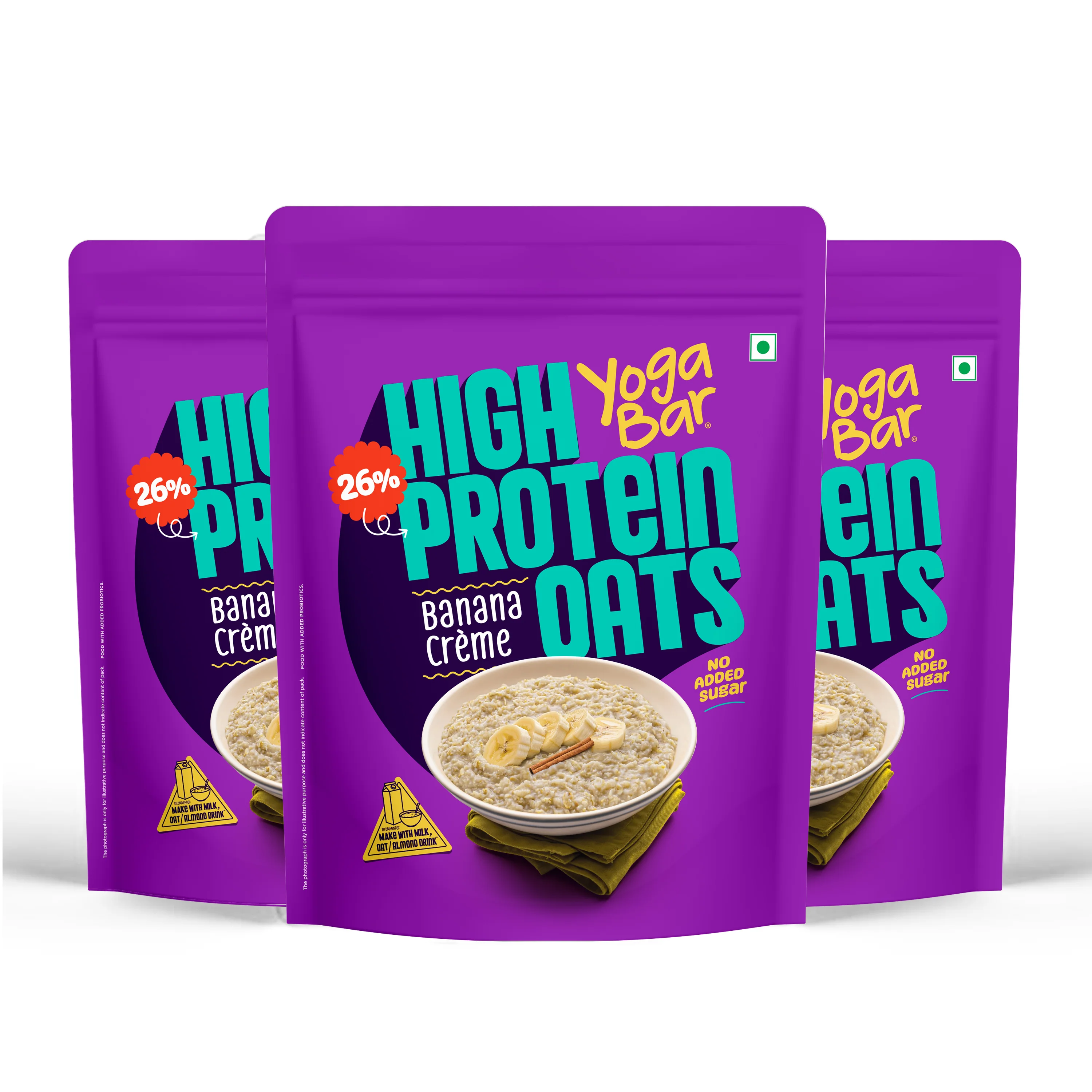 26g High Protein Oats Banana Crème - Image 9