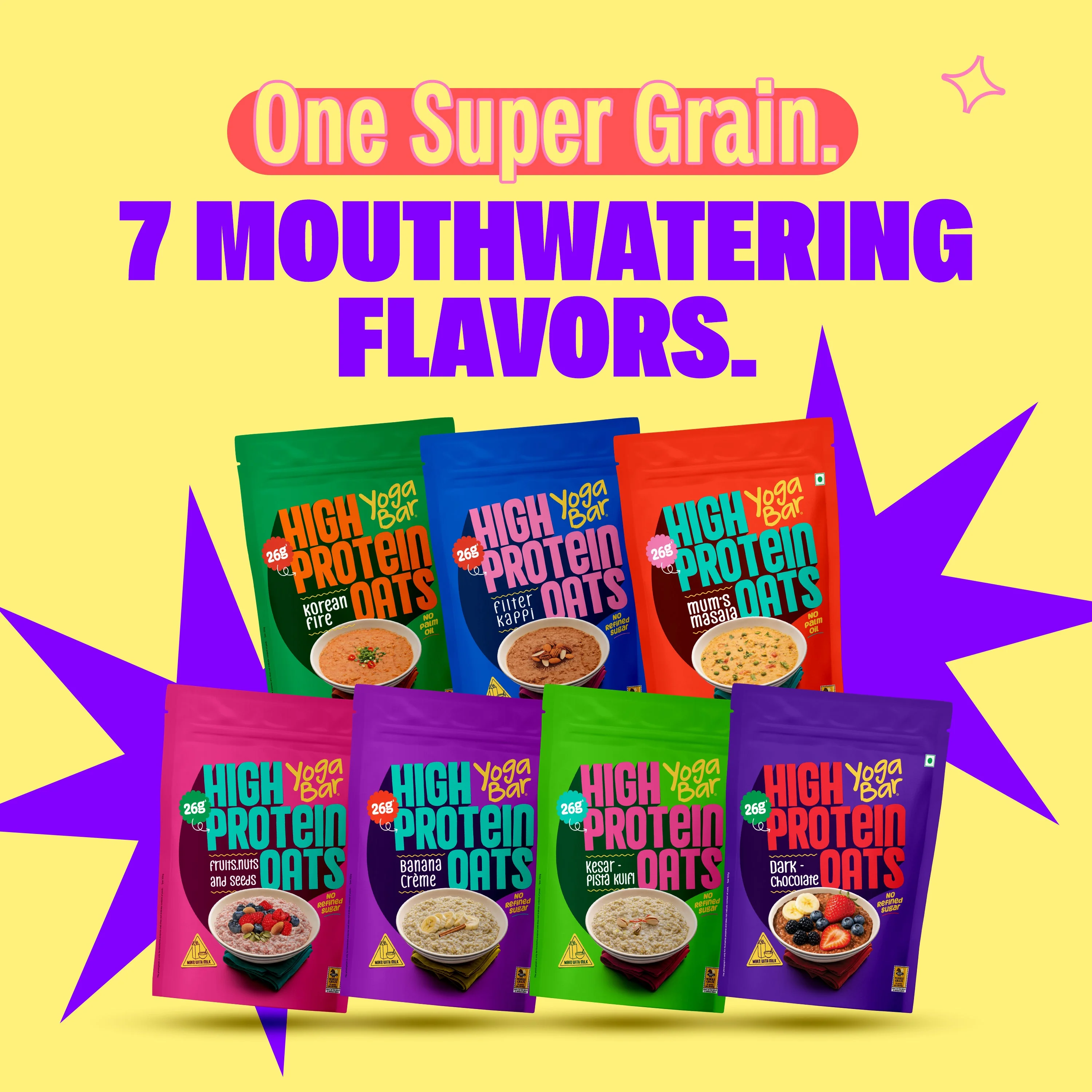 26g High Protein Oats Bestseller Combo 3kg - Image 4