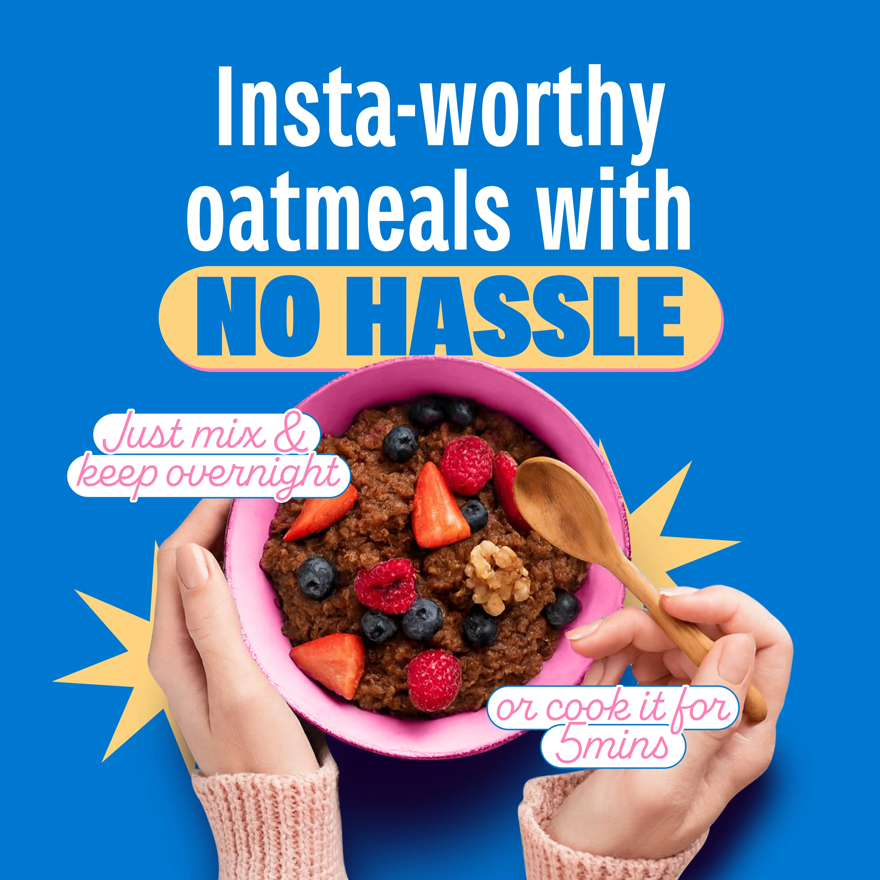 26g High Protein Oats Dark Chocolate - Image 4