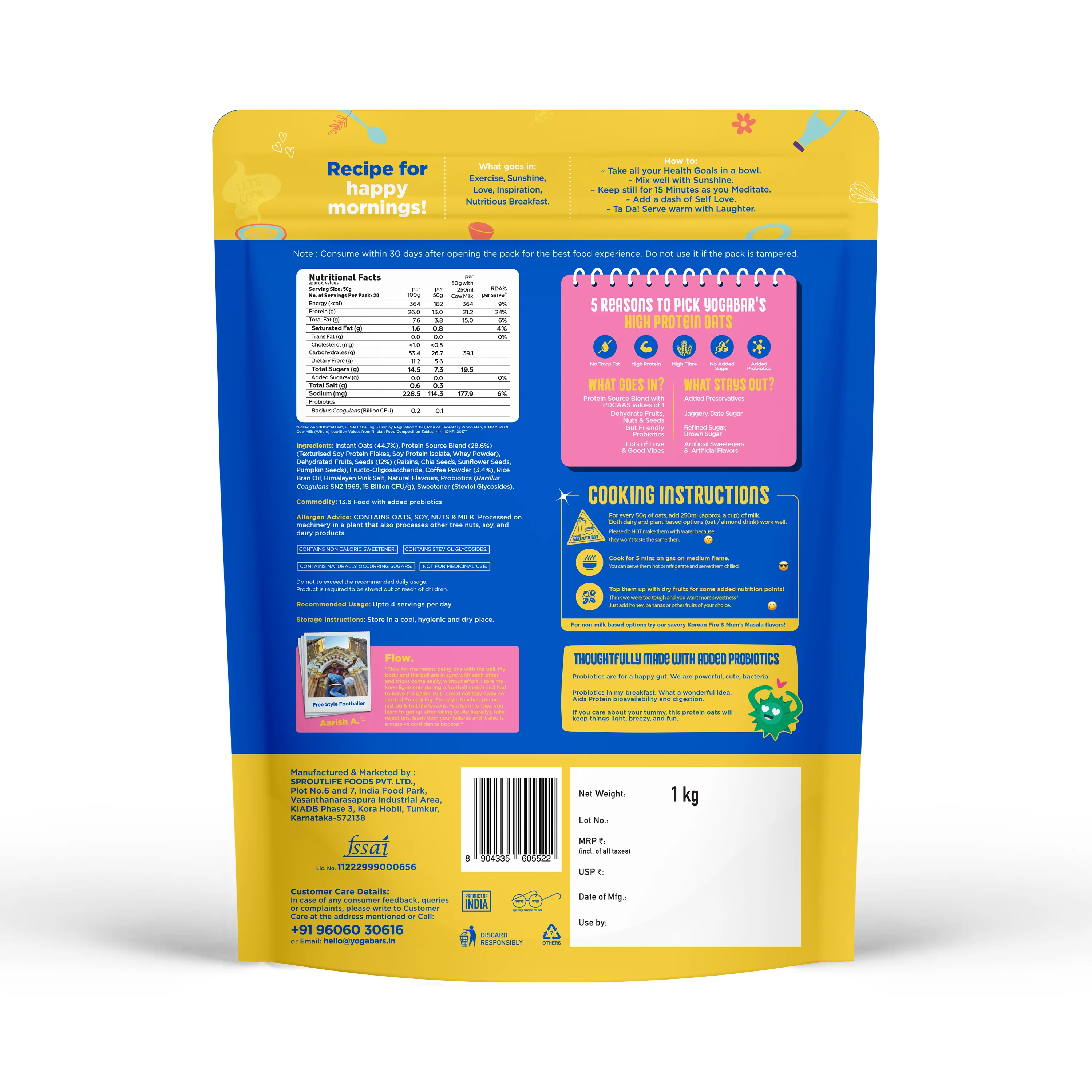 26g High Protein Oats Filter Kappi - Image 6