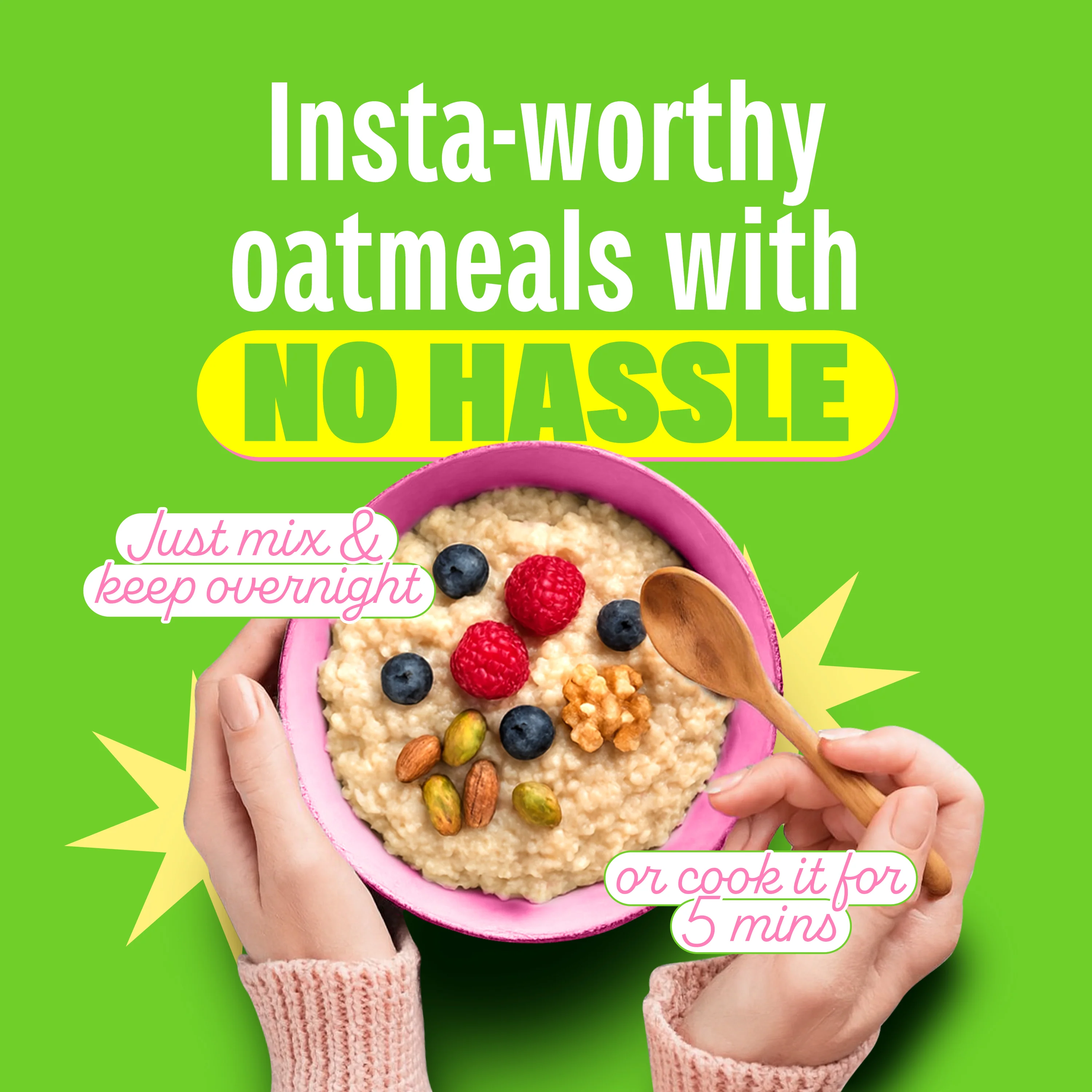 26g High Protein Oats Kesar Pista Kulfi - Image 4