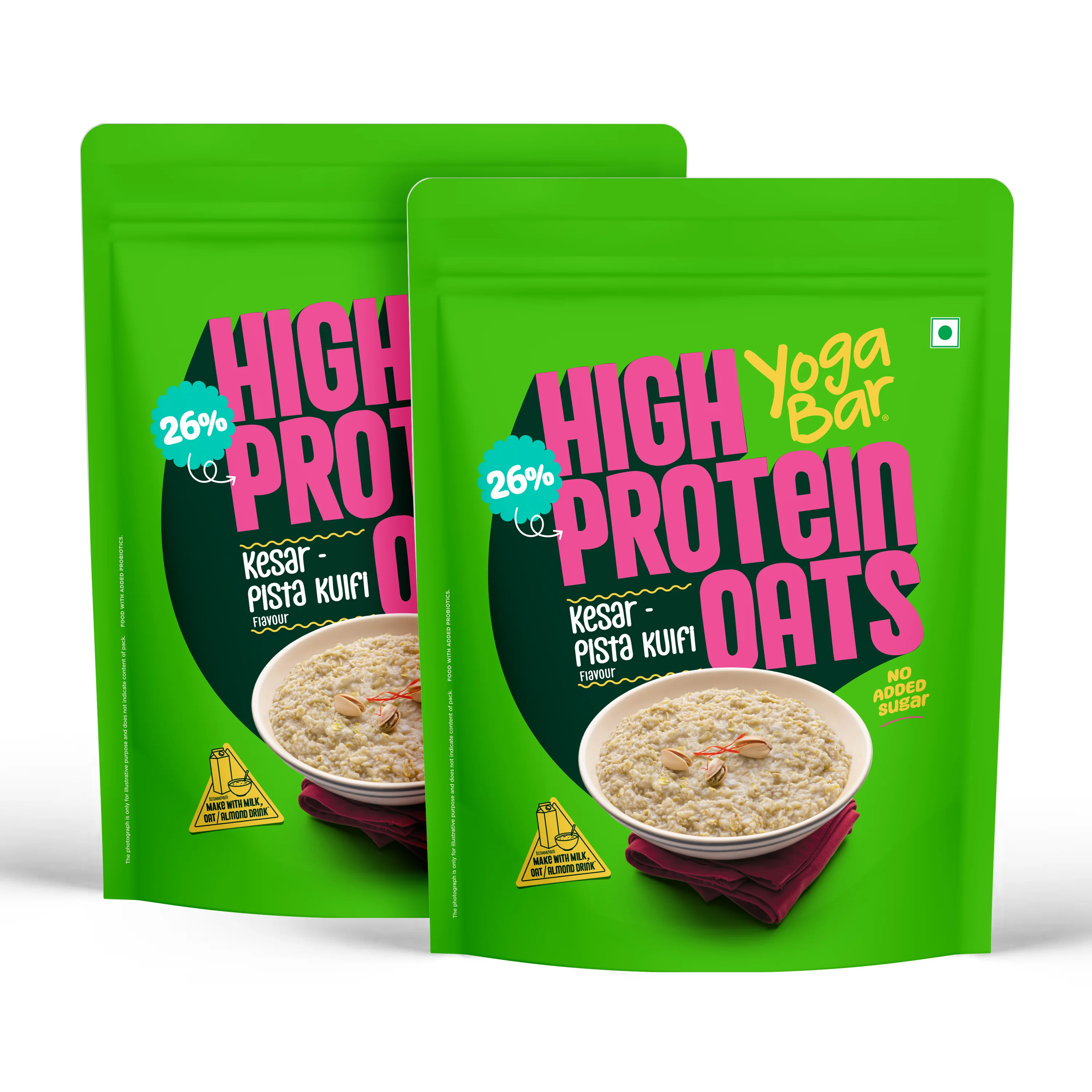 26g High Protein Oats Kesar Pista Kulfi - Image 8