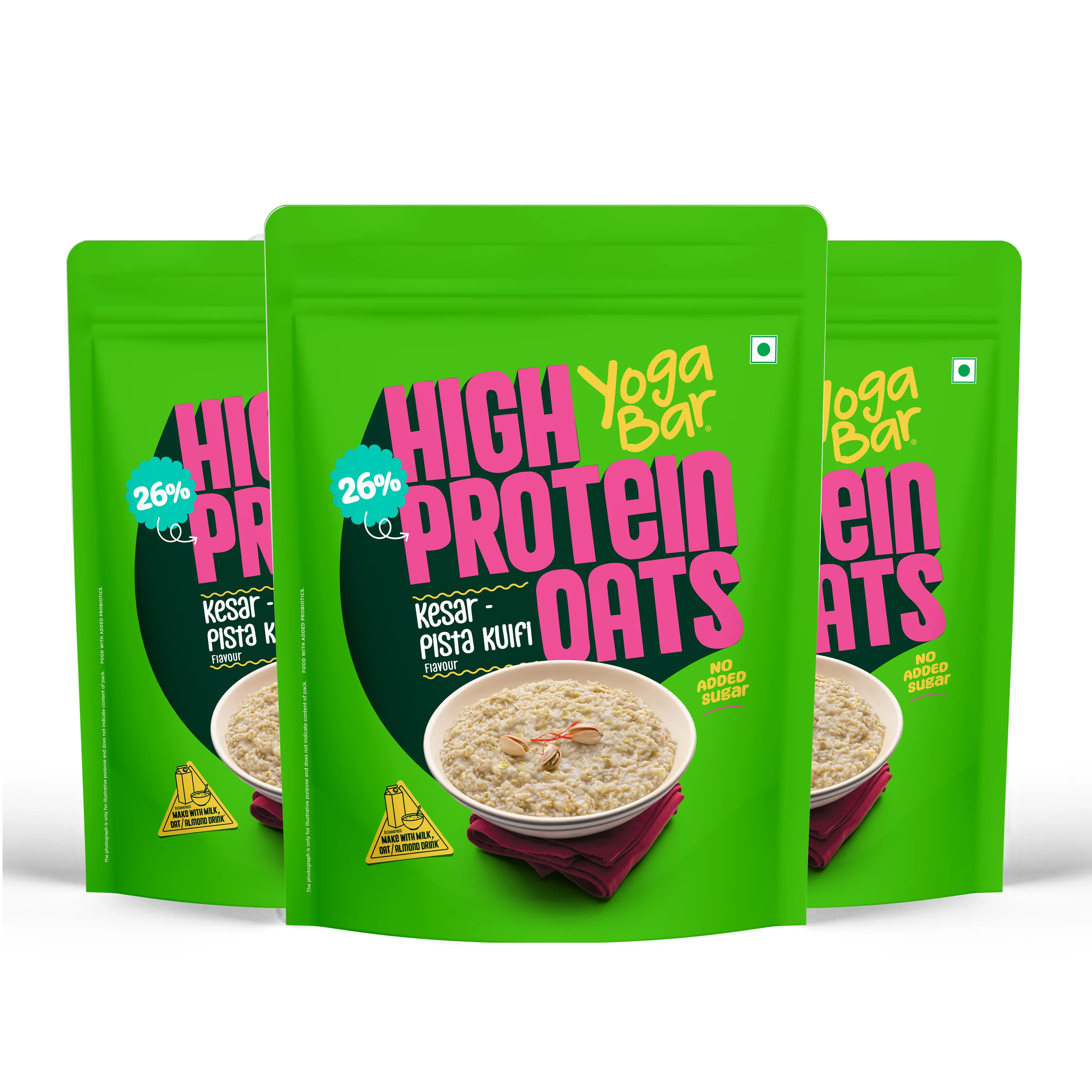 26g High Protein Oats Kesar Pista Kulfi - Image 9