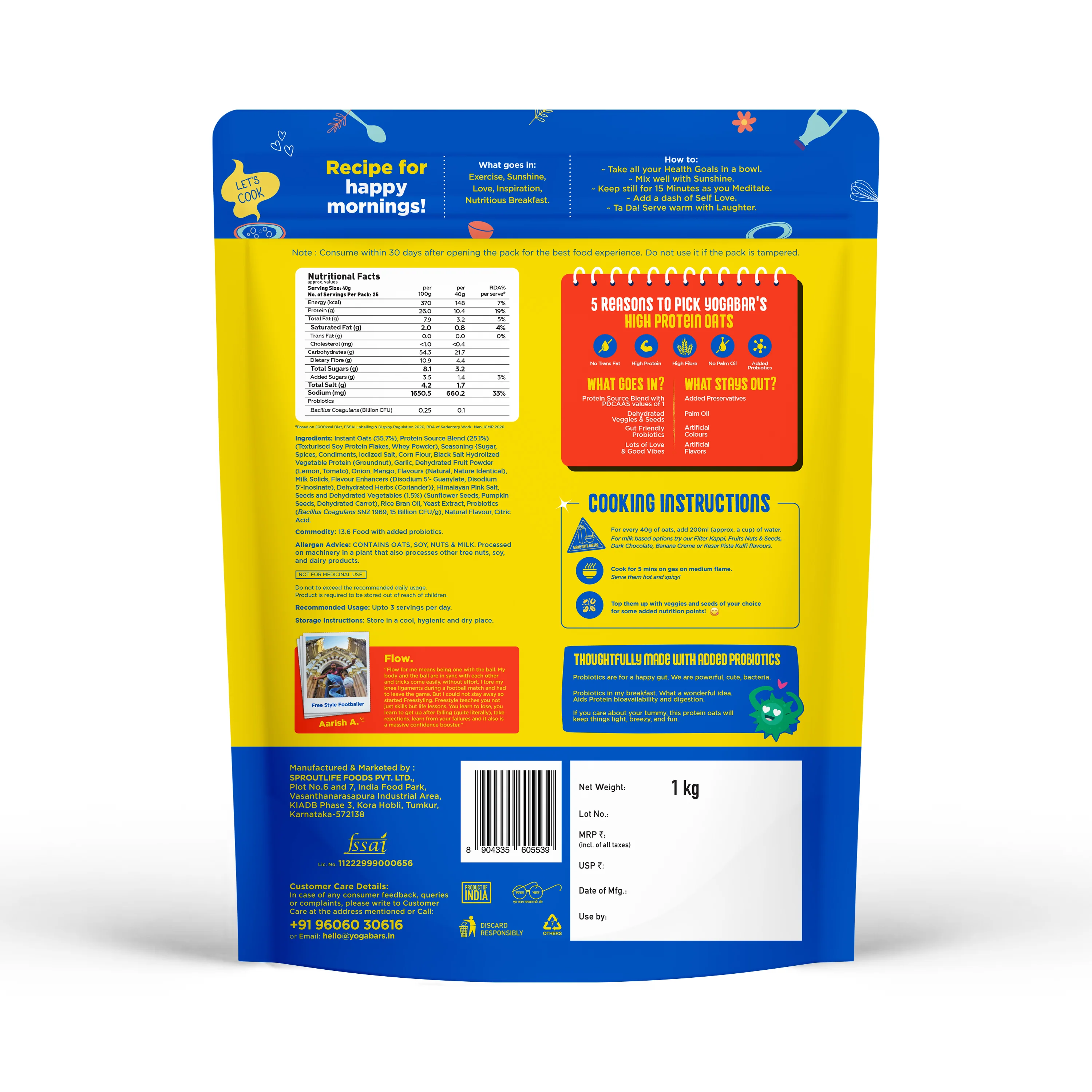 26g High Protein Oats Mum's Masala - Image 7