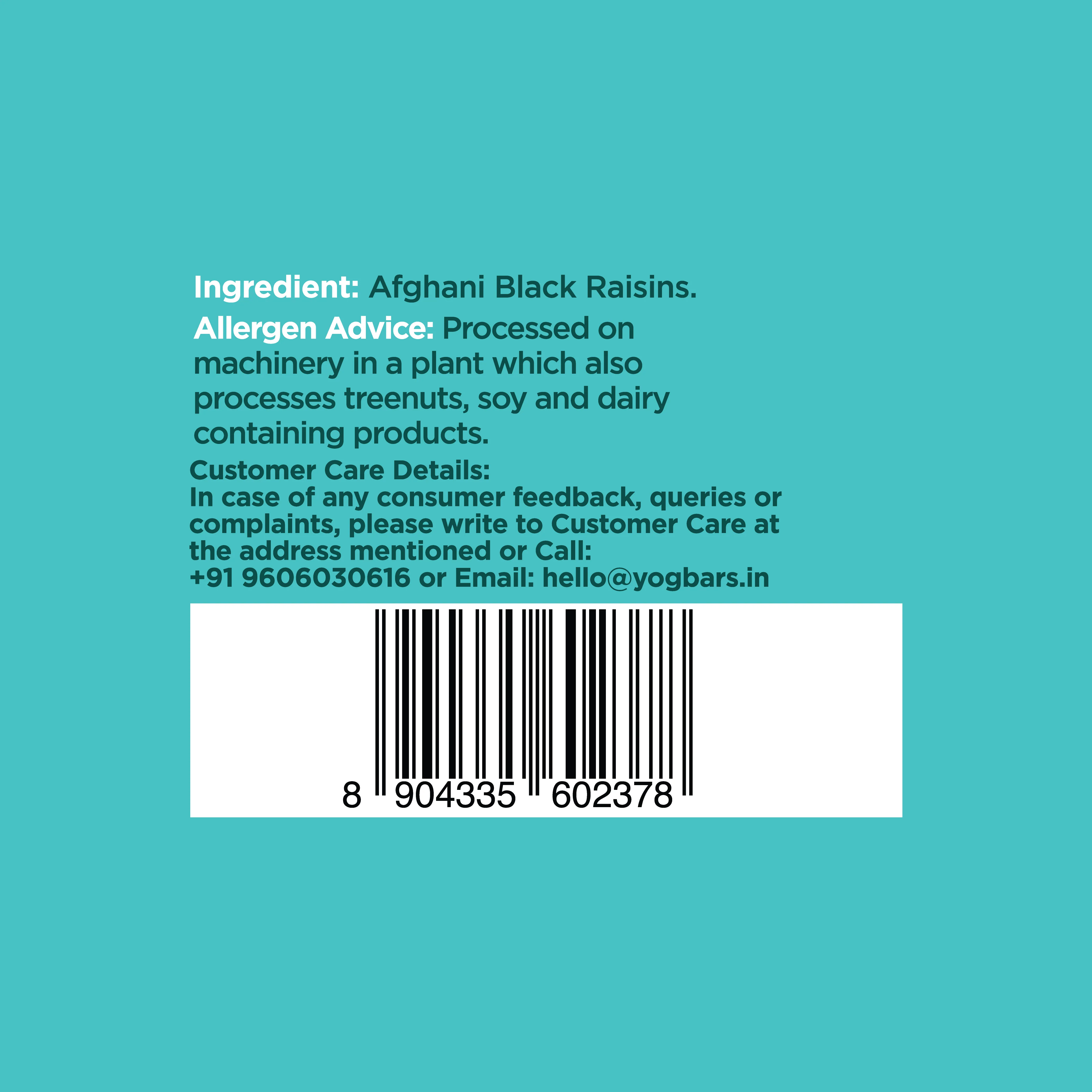 Afghani Black Raisins 500g - Image 4