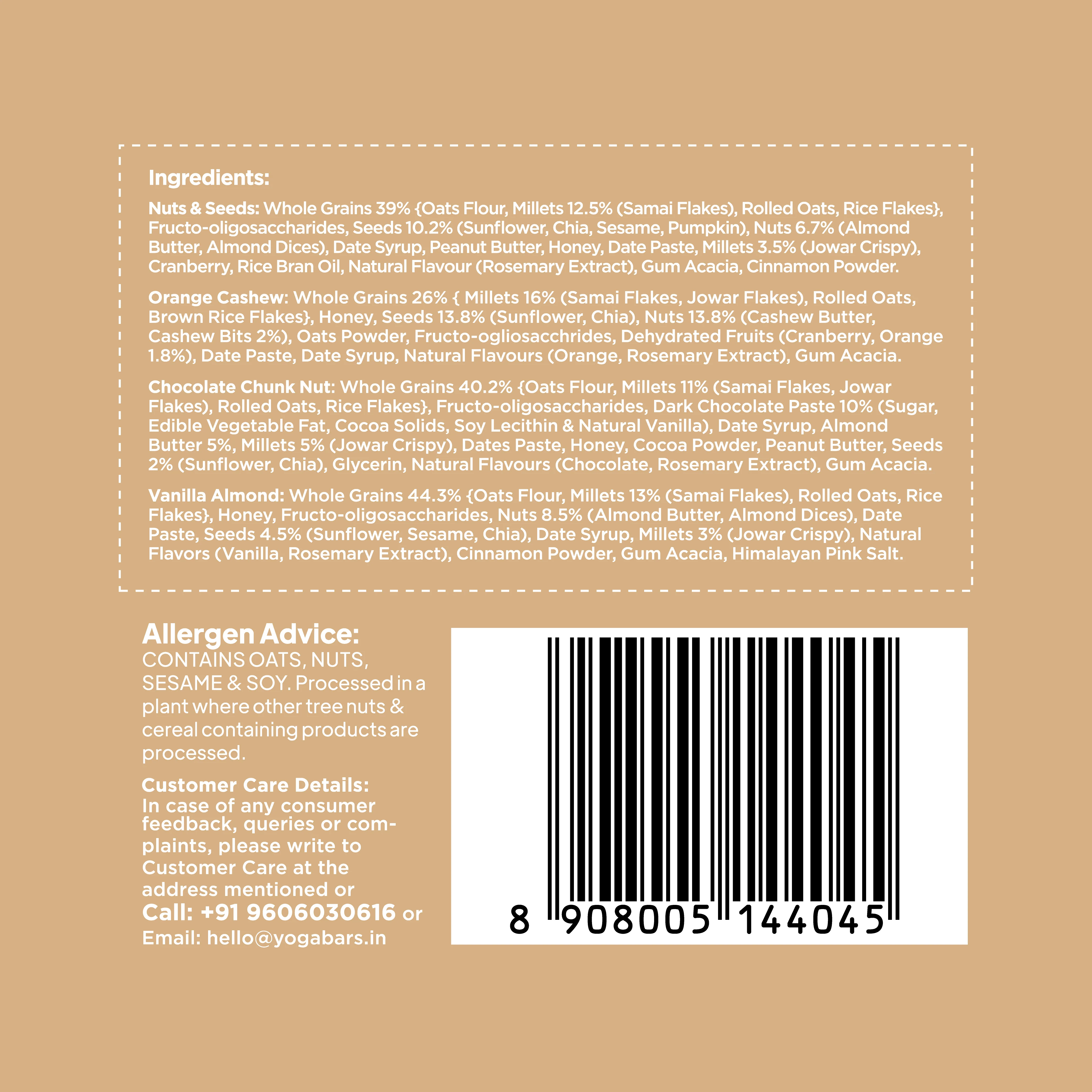 Variety Pack Energy Bar (Pack of 10) 350g - Image 4